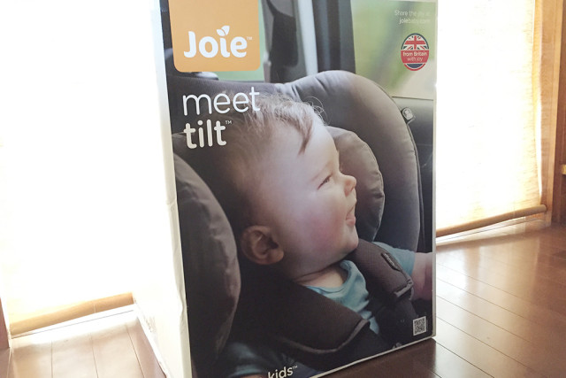 ロンドン発！長く使えるチャイルドシート Joie（ジョイー）のtilt（チルト）